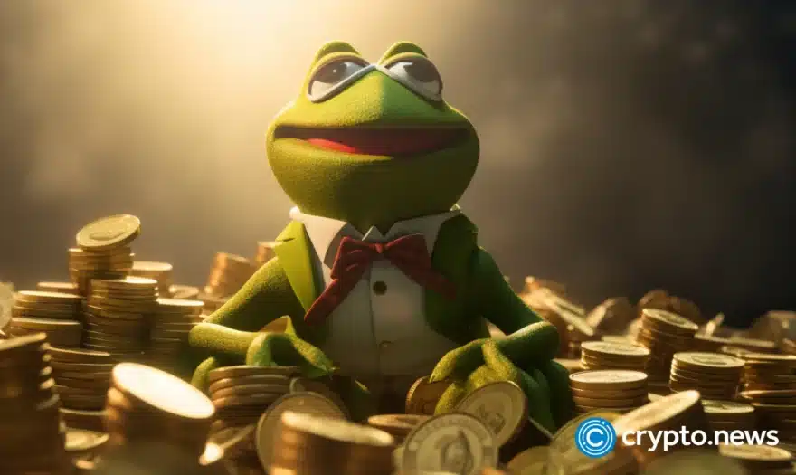 Pepe is up over 250% this week but still trails Shiba Inu, Dogecoin